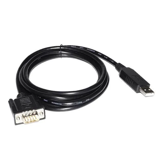 Alt view image 2 of 6 - WRIARICH FTDI FT232RL USB TO D-SUB DB9 9P MALE ADAPTER RS232 CONVERTER SERIAL COMMUNICATION CABLE FOR SRS STANFORD SIM900 MAINFRAME TO PC
3M Length
