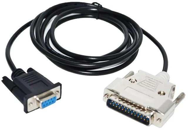 Main image of WRIARICH RS232 D-SUB 9PIN DB9 FEMALE TO D-SUB 25PIN DB25 MALE ADAPTER NULL-MODEM SERIAL CABLE FULL HANDSHAKING FOR AMIGA EXPLORER TO PC 3M Length