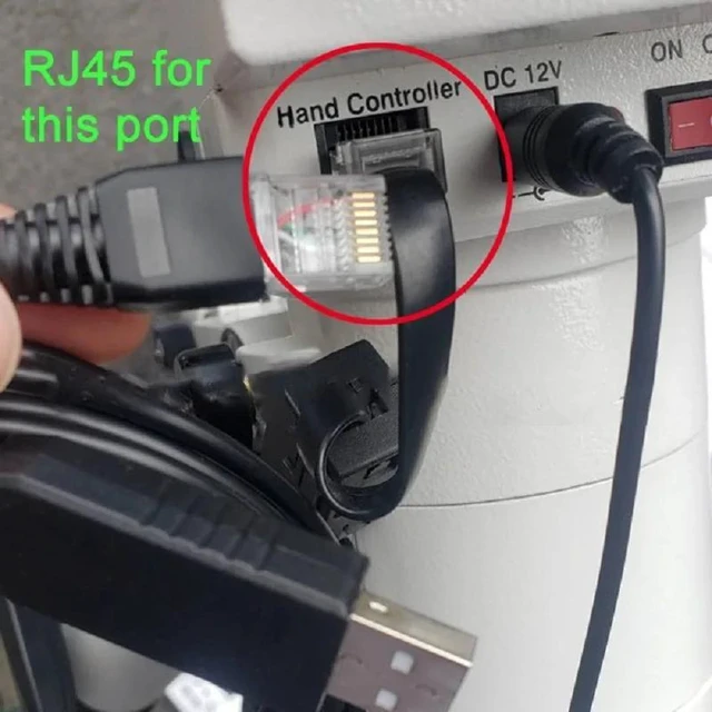 Alt view image 6 of 6 - WRIARICH FTDI EQDIR USB ADAPTER CABLE FOR SKY-WATCHER MOUNTS EQ3 EQ5 PRO HEQ5 PRO SYNTREK EQM-35 AZ EQ5-GT EQ6-R EQ6-GT EQ8 NEQ6 AZEQ6-GT
7M Length(3.6M Length)