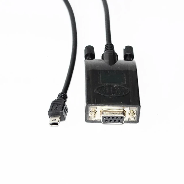 Alt view image 3 of 6 - WRIARICH D-SUB 9PIN FEMALE TO MINI USB 5PIN RS232 SERIAL COMMUNICATION CABLE FOR SARTORIUS SQP BALANCE TO PC/PRINTER COMPATIBLE YCC03-D09
0.9M Length(1.5M Length)