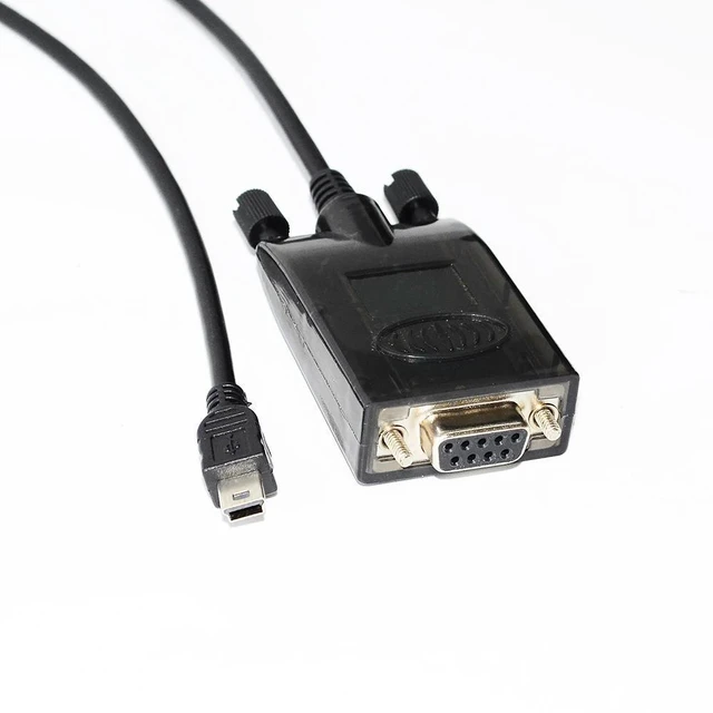 Alt view image 4 of 6 - WRIARICH D-SUB 9PIN FEMALE TO MINI USB 5PIN RS232 SERIAL COMMUNICATION CABLE FOR SARTORIUS SQP BALANCE TO PC/PRINTER COMPATIBLE YCC03-D09
0.9M Length(1.5M Length)