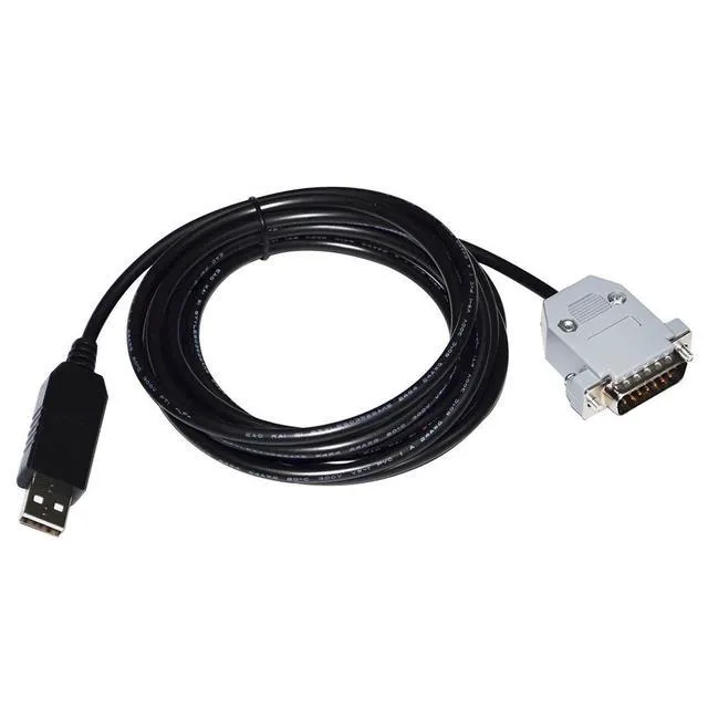 Main image of WRIARICH FTDI FT232RL CHIP USB TO RS485 D-SUB 15 PIN DB15 MALE ADAPTER PLC PROGRAMMING COMMUNICATION CABLE FOR SIEMENS SIMATIC PLC TO PC
3M Length(3M Length)