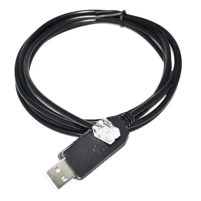 Main image of WRIARICH FTDI FT232RL USB TO RJ9 4P4C PLUG RS232 SERIAL COMMUNICATION DEBUG CABLE FOR SERVOTRONIX CDHD SERVO BH86 006 007 008 4D5 C7 PORT
5M Length