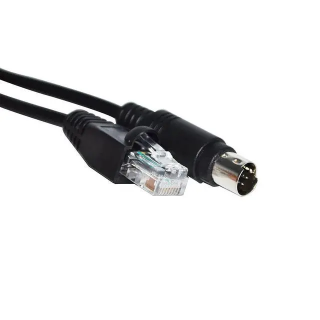 Alt view image 4 of 5 - WRIARICH MINI DIN 8PIN MD8 TO RJ45 ADAPTER FOR SONY VIDEO CONFERENCE CAMERA VISCA IN TO OUT NETWORKING DEVICE CASCADING CONNECTION CABLE 0.3M Length(10M Length)