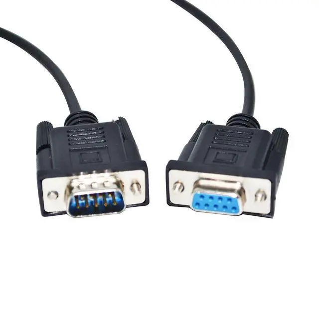 Alt view image 4 of 6 - WRIARICH RS232 D-SUB 9PIN DB9 FEMALE TO DB9 MALE ADAPTER CONVERTER SERIAL COMMUNICATION DOWNLOAD CABLE FOR DIRUI H100 URINE ANALYZER 5M Length