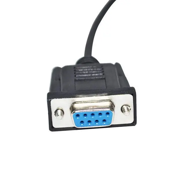 Alt view image 6 of 6 - WRIARICH RS232 D-SUB 9PIN DB9 FEMALE TO DB9 MALE ADAPTER CONVERTER SERIAL COMMUNICATION DOWNLOAD CABLE FOR DIRUI H100 URINE ANALYZER 5M Length