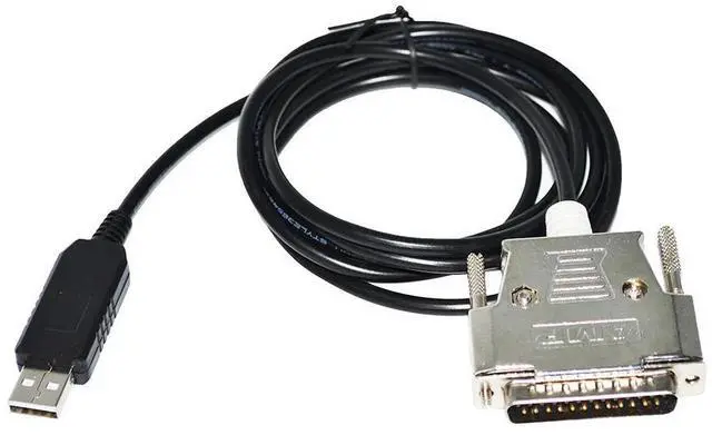 Main image of WRIARICH FT232RL RS232 USB TO D-SUB 25P DB25 MALE ADAPTER SERIAL PROGRAM COMMUNICATION CABLE FOR YAMAHA ROBOT ERCX SRCX CONTROLLER TO PC
5M Length