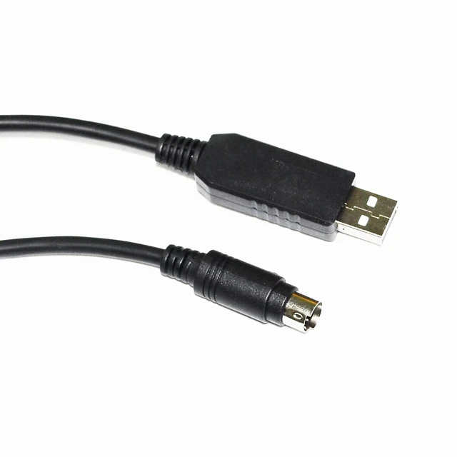 Alt view image 4 of 6 - WRIARICH INLINE CONTROLLER ILC 200 IB (PAC) USB TO MINI-DIN 6 PIN MD6 ADAPTER RS232 SERIAL COMMUNICATION CABLE WITH FTDI FT232RL CHIP
3M Length