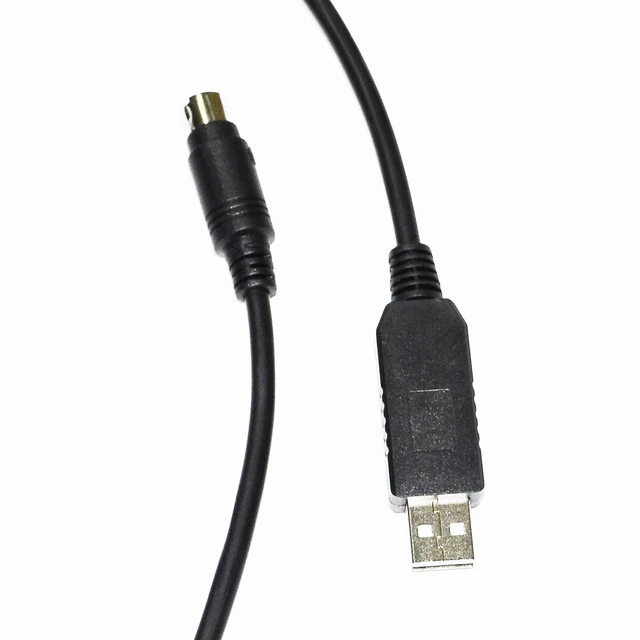 Alt view image 5 of 6 - WRIARICH INLINE CONTROLLER ILC 200 IB (PAC) USB TO MINI-DIN 6 PIN MD6 ADAPTER RS232 SERIAL COMMUNICATION CABLE WITH FTDI FT232RL CHIP
3M Length