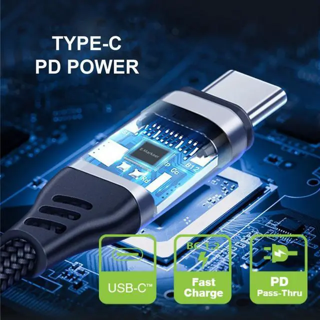 Alt view image 3 of 7 - WRIARICH Type-C Voltage Current Power Capacity, Working Time Ammeter Voltmeter USB Cable Charger Detector USB-C Tester 4-30V 0-6.5A Digital Multimeter