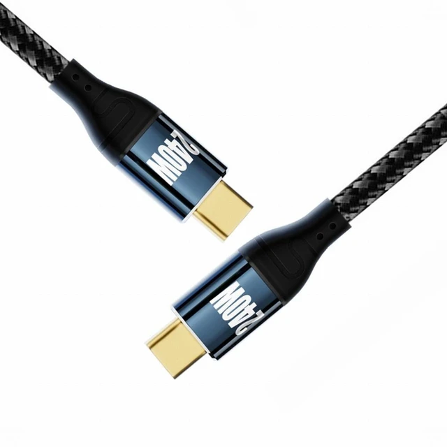 Alt view image 2 of 7 - WRIARICH USB-C 240W Type-C Cable 480Mbps 48V 5A Compatible with USB2.0 100W Charging for Laptop Tablet Phone
