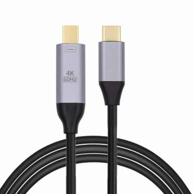 Alt view image 3 of 7 - WRIARICH USB 3.1 Type-C USB-C Source to Mini DisplayPort DP Displays Male 4K Monitor Cable for Laptop 1.8m