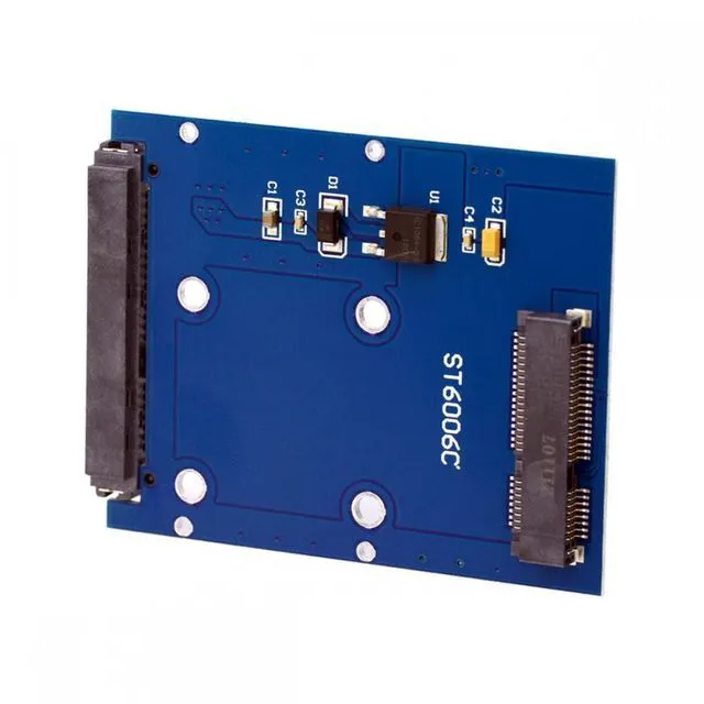 Main image of WRIARICH Slim Type 50Pin mSATA 3050 SSD 5x3cm to 2.5" SATA 3.0 22Pin Disk Adapter 6Gbps PCBA
