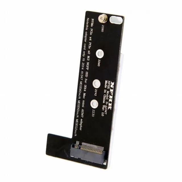 Main image of WRIARICH M.2 NGFF M-Key NVME SSD Convertor Card for 2014 Macbook Mini A1347 MEGEN2 MEGEM2 MEGEQ2