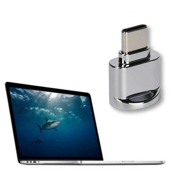 Alt view image 2 of 7 - WRIARICH UC-051-2PCS 2pcs USB 2.0 Type C USB-C to Micro SD SDXC TF Card Reader Adapter for MacbookCell Phone