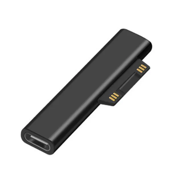 Alt view image 3 of 7 - WRIARICH UC-112-SURFA3 DC 15V Type-C USB-C Female to Surface Pro7 Pro6 Pro5 Pro4 Pro X Go Book Charge Adapter