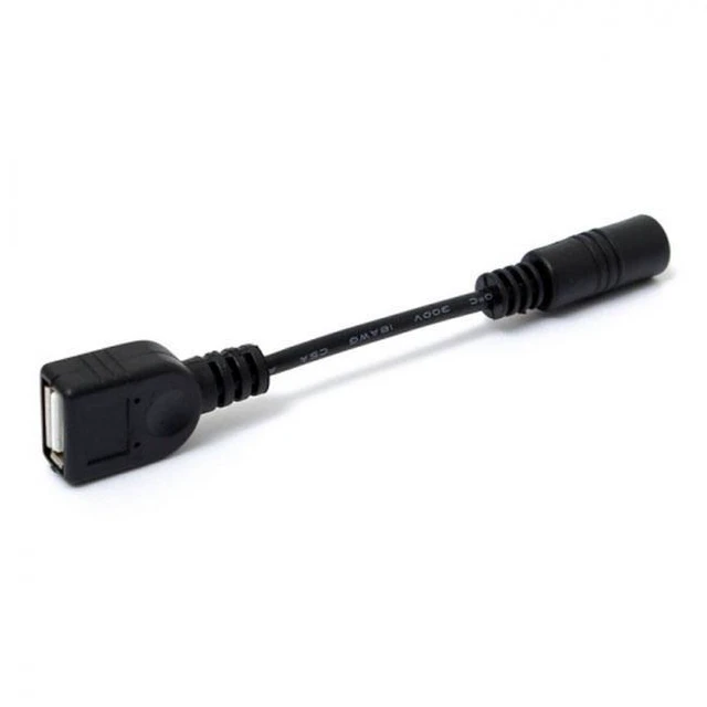 Alt view image 4 of 7 - WRIARICH PW-045 5V USB Female to DC Power Jack 5.5 2.1mm Charge Adpter Cable for Cell PhoneTablet