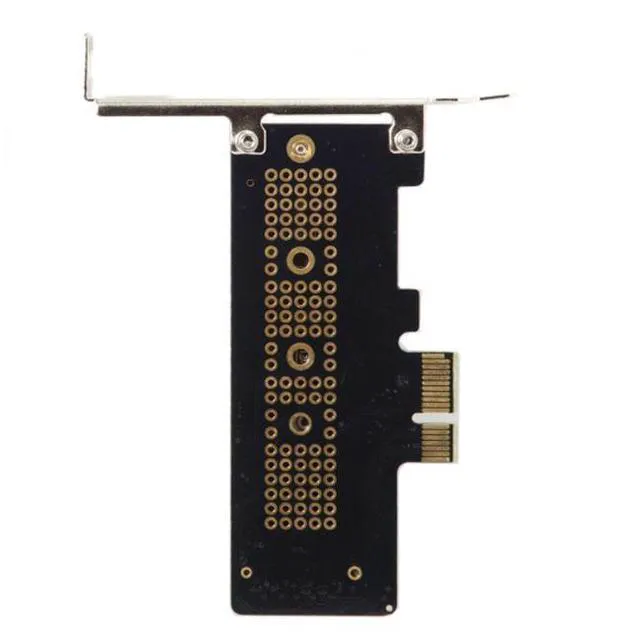 Alt view image 5 of 7 - WRIARICH Low Profile PCI-E 3.0 x1 Lane to M.2 NGFF M-Key SSD Nvme AHCI PCI Express Adapter Card