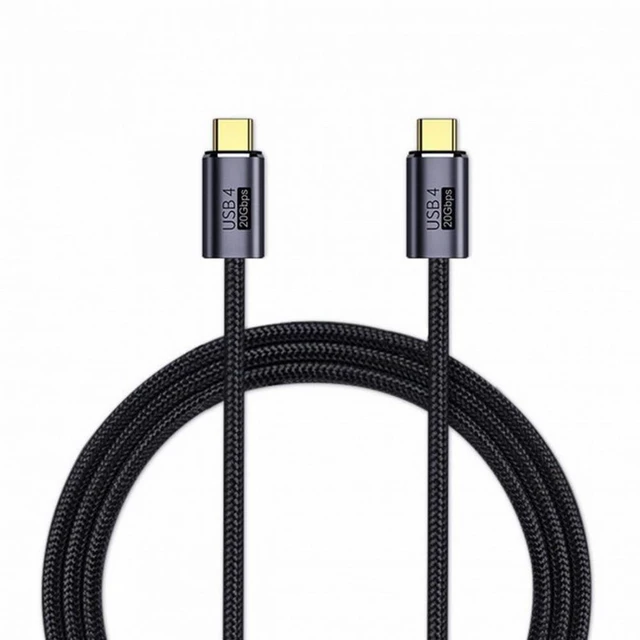 Alt view image 2 of 7 - WRIARICH USB4 Cable 20Gbps with 100W Charging and 8K@60Hz 5K@60Hz USB4.0 Compatible with Thunderbolt3/4