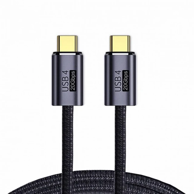Alt view image 4 of 7 - WRIARICH USB4 Cable 20Gbps with 100W Charging and 8K@60Hz 5K@60Hz USB4.0 Compatible with Thunderbolt3/4