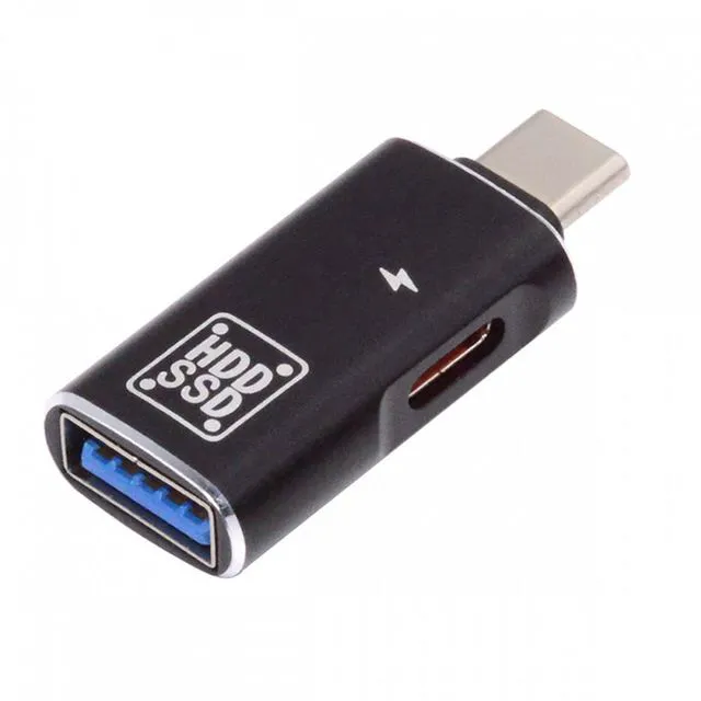 Main image of WRIARICH 10Gbps Type-C USB-C to USB 3.0 Female OTG & DC 5V Power Adapter for Tablet Phone
