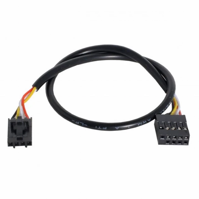 Alt view image 3 of 7 - WRIARICH Motherboard 9pin USB 2.0 Header 1 to 2 Female Extension Cable HUB Connector Adapter Port Multilier