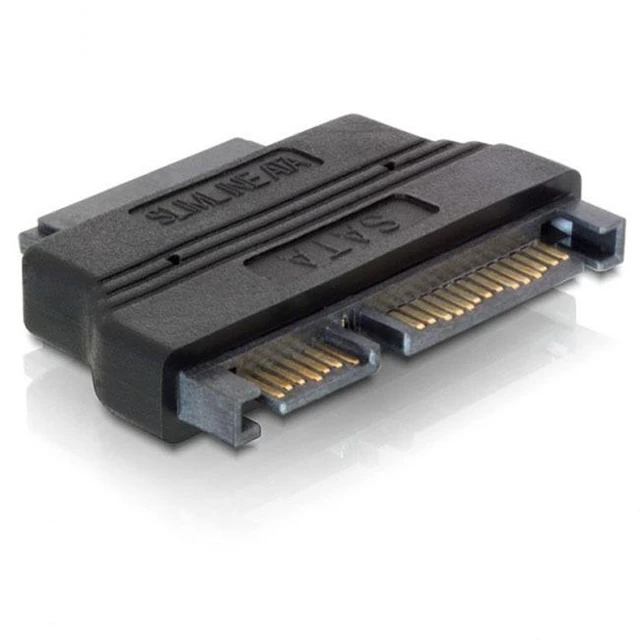 Alt view image 2 of 4 - WRIARICH 22 /Male to slimline SATA 13 Female laptop CD-ROM convertor adapter SA-015