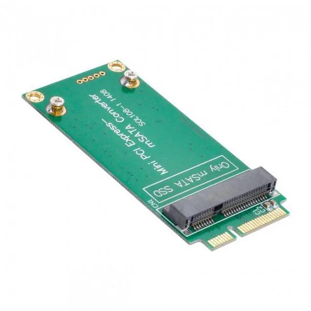 Alt view image 3 of 7 - WRIARICH SA-112 3x5cm mSATA Adapter to 3x7cm Mini PCI-e SATA SSD for Asus Eee PC 1000 S101 900 901 900A T91