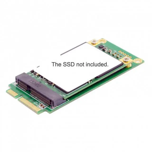 Alt view image 5 of 7 - WRIARICH SA-112 3x5cm mSATA Adapter to 3x7cm Mini PCI-e SATA SSD for Asus Eee PC 1000 S101 900 901 900A T91
