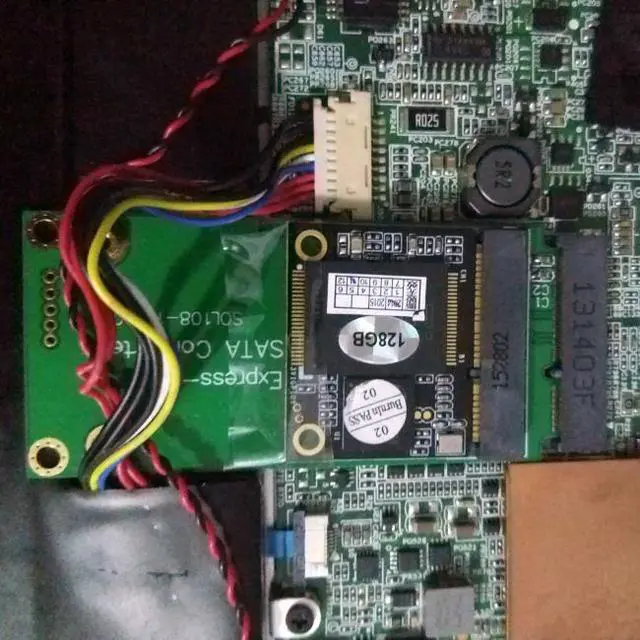 Alt view image 6 of 7 - WRIARICH SA-112 3x5cm mSATA Adapter to 3x7cm Mini PCI-e SATA SSD for Asus Eee PC 1000 S101 900 901 900A T91