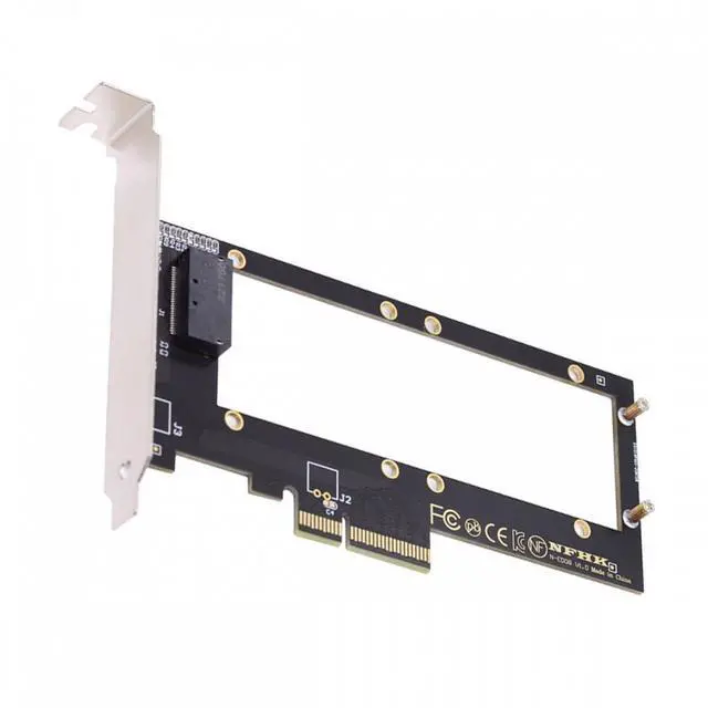 Main image of WRIARICH PCI-E 4.0 4X Host Adapter to NVMe Ruler 1U GEN-Z EDSFF 9.5mm 15mm 25mm Thickness Short SSD E1.S with Heat Sink PM9A3 PM9D3 P5801X Carrier Adapter