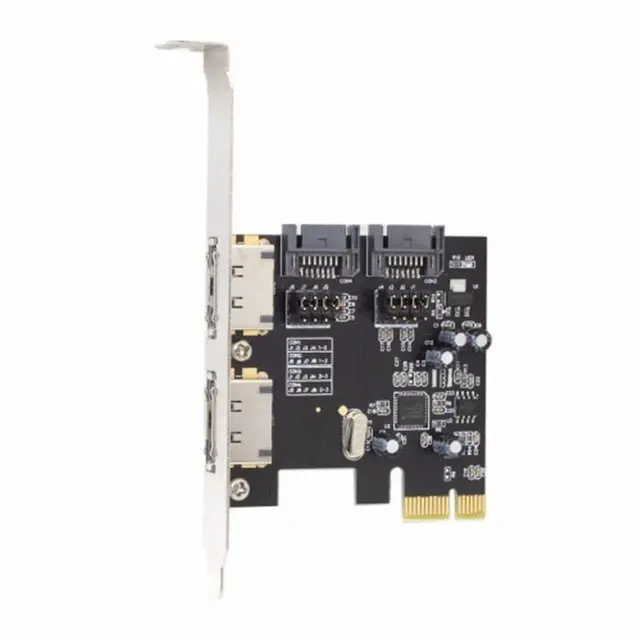 Main image of WRIARICH PCI-E To 4 Ports SATA 3.0 ESATA PCIE SATA3 6Gbps Expansion Card PCI-E Adapter