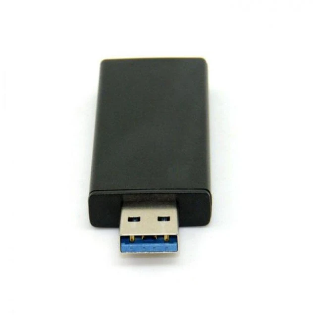 Alt view image 4 of 7 - WRIARICH 42mm NGFF M2 SSD to USB 3.0 External PCBA Conveter Adapter Card Flash Disk Type with Black Case