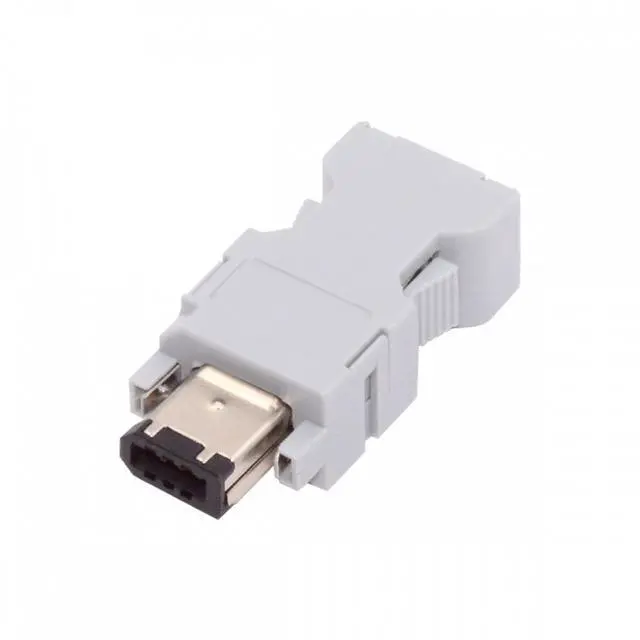 Main image of WRIARICH SM-6P I/O Connector IEEE 1394 6Pin CN3 Plug 55100-0670 Male JZSP-CMP9-1-E Compatible with Yaskawa Panasonic Servo 54280-0609