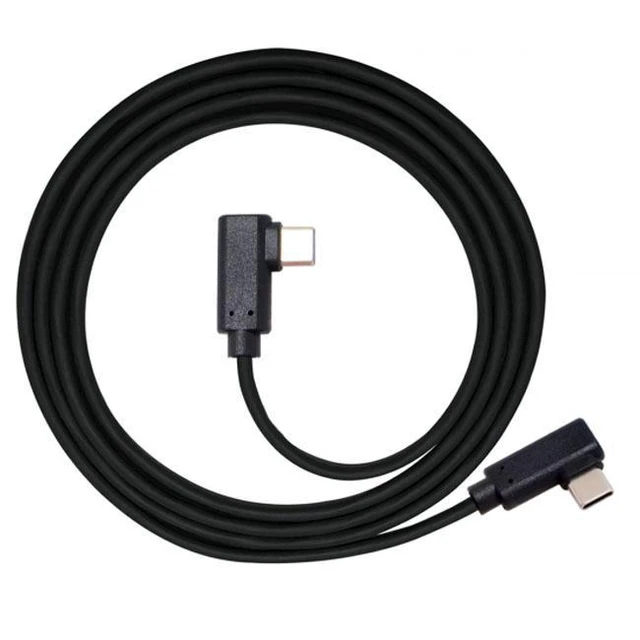 Alt view image 2 of 7 - WRIARICH USB-C Type-C to Type-C Cable Gen2 10Gbps 65W Dual 90 Degree Left Right Angled Type