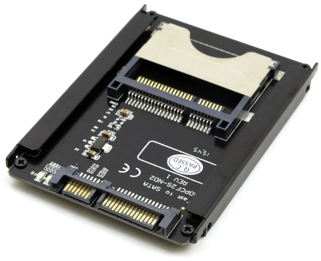 Alt view image 6 of 6 - WRIARICH SATA 22Pin to USB 3.0 to CFast Card adapter 2.5 inch Hard Disk Case SSD HDD CFast Card Reader for PC Laptop