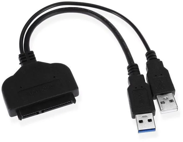 Alt view image 2 of 6 - WRIARICH SATA 22Pin to USB 3.0 to CFast Card adapter 2.5 inch Hard Disk Case SSD HDD CFast Card Reader for PC Laptop