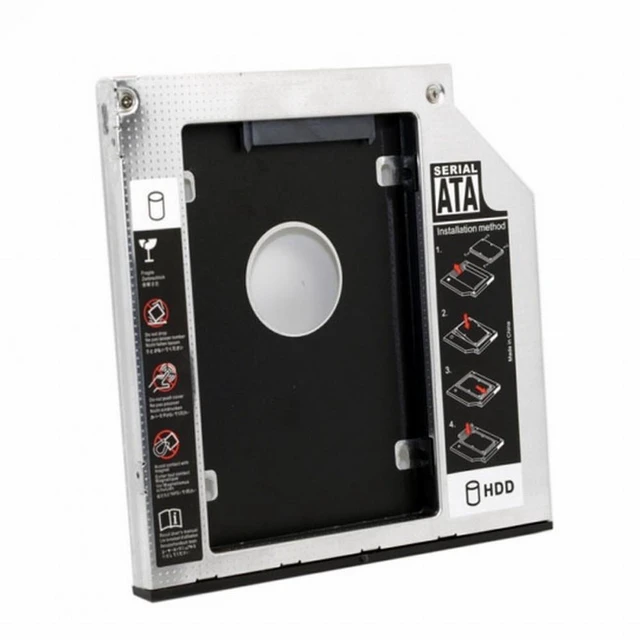 Main image of WRIARICH SATA 22pin HDD HD Hard Disk Drive Caddy Case for 9.5mm Universal Laptop CD / DVD-ROM Optical Bay