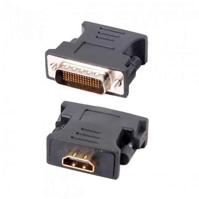 Alt view image 6 of 7 - WRIARICH LFH DMS-59pin Male to HDMI 1.4 19Pin Female Extension Adapter for PC Graphics Card
