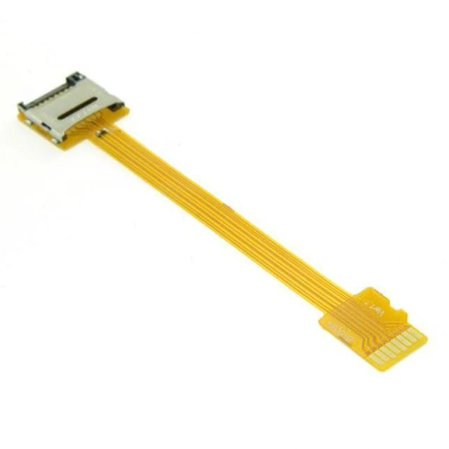 Main image of WRIARICH EP-077 Micro SD TF Memory Card Kit Male to Female Extension Soft Flat FPC Cable Extender 10cm