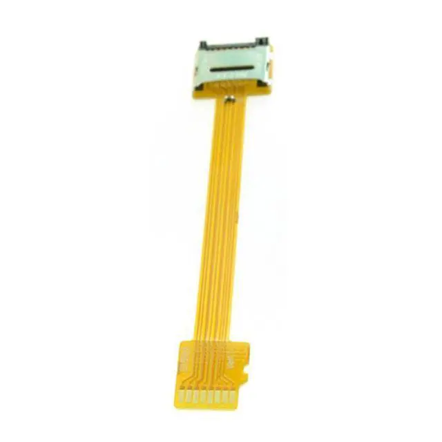 Alt view image 3 of 7 - WRIARICH EP-077 Micro SD TF Memory Card Kit Male to Female Extension Soft Flat FPC Cable Extender 10cm