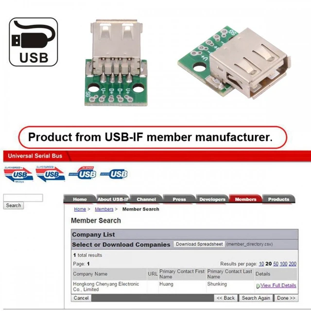 Alt view image 7 of 7 - WRIARICH 5pcs/set DIY OEM USB2.0 Type-A Female Receptacle Socket Connector with Flange PCB Mounting Assembly Solder Type 480Mbps