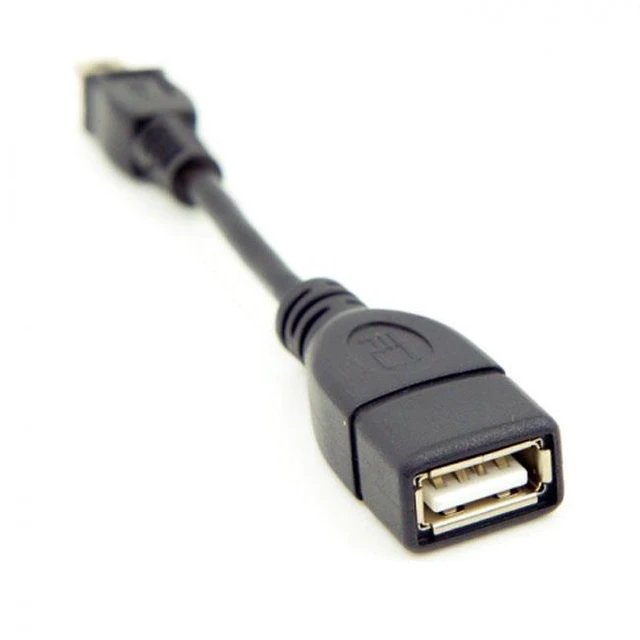 Alt view image 2 of 7 - WRIARICH VMC-UAM1 USB 2.0 OTG Cable Mini A Type Male to USB Female Host for Sony Handycam & PDA & Phone