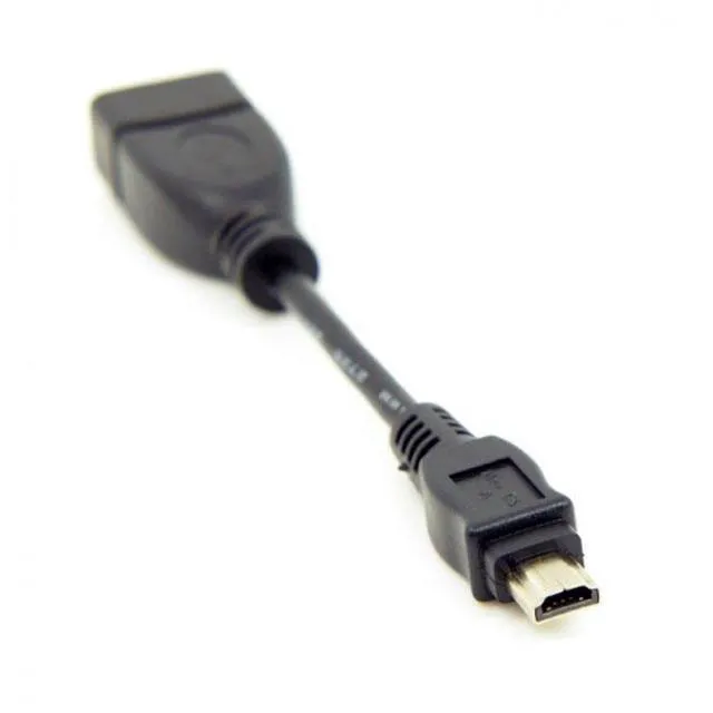 Alt view image 4 of 7 - WRIARICH VMC-UAM1 USB 2.0 OTG Cable Mini A Type Male to USB Female Host for Sony Handycam & PDA & Phone