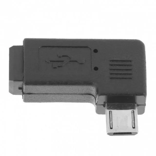 Alt view image 7 of 7 - WRIARICH 90 Degree Right Angled Mini USB Female to Micro USB Male Data Sypc Power Adapter