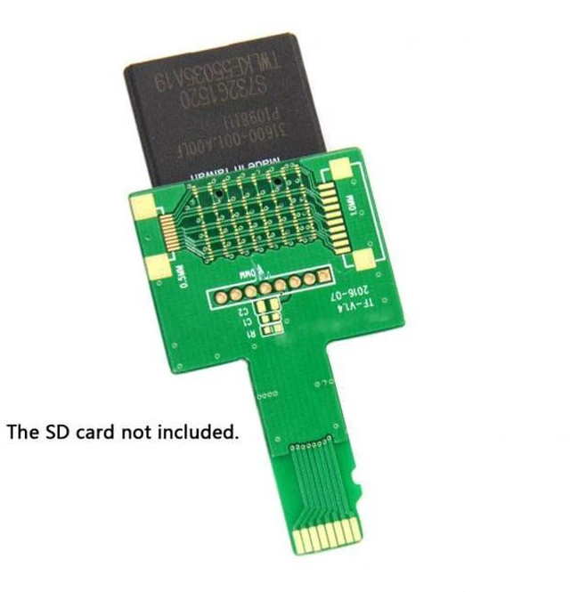 Alt view image 4 of 7 - WRIARICH SD Card Socket Female to Micro-SD TF Male Memory Card Kit Extension Adapter Testing Tools Extender