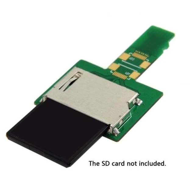 Alt view image 2 of 6 - WRIARICH SD Card Socket Female to Micro-SD TF Male Memory Card Kit Extension Adapter Testing Tools Extender EP-106