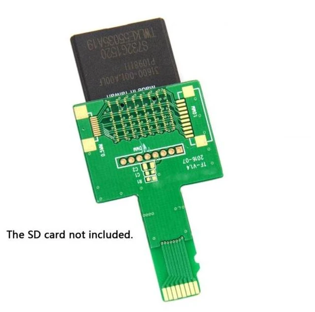Alt view image 5 of 6 - WRIARICH SD Card Socket Female to Micro-SD TF Male Memory Card Kit Extension Adapter Testing Tools Extender EP-106