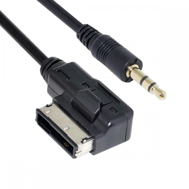Main image of WRIARICH AMI MDI to 3.5mm Audio AUX Male Music Cable Compatible with Benz 2008-2016 Music Interface 1.3m