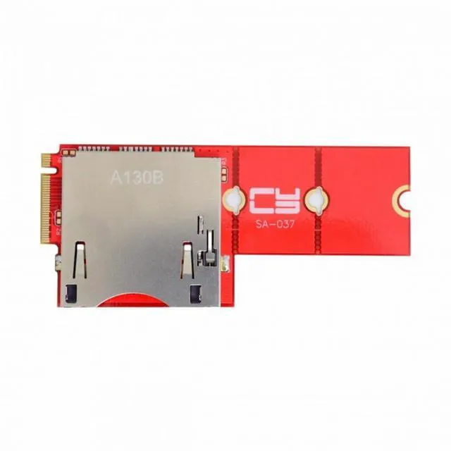 Alt view image 2 of 7 - WRIARICH NGFF M.2 NVMe Mainboard to CF Express Extension Adapter M2 M-key for CFE Type-B Support R5 Z6 Z7 Memory Card